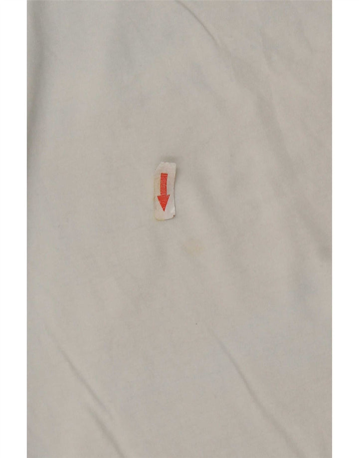 T-shirt grafica da uomo Columbia Top piccola in cotone bianco