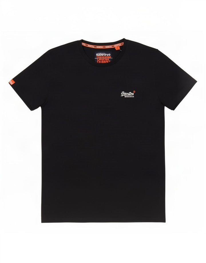 T-shirt da uomo Superdry Top in cotone blu navy medio