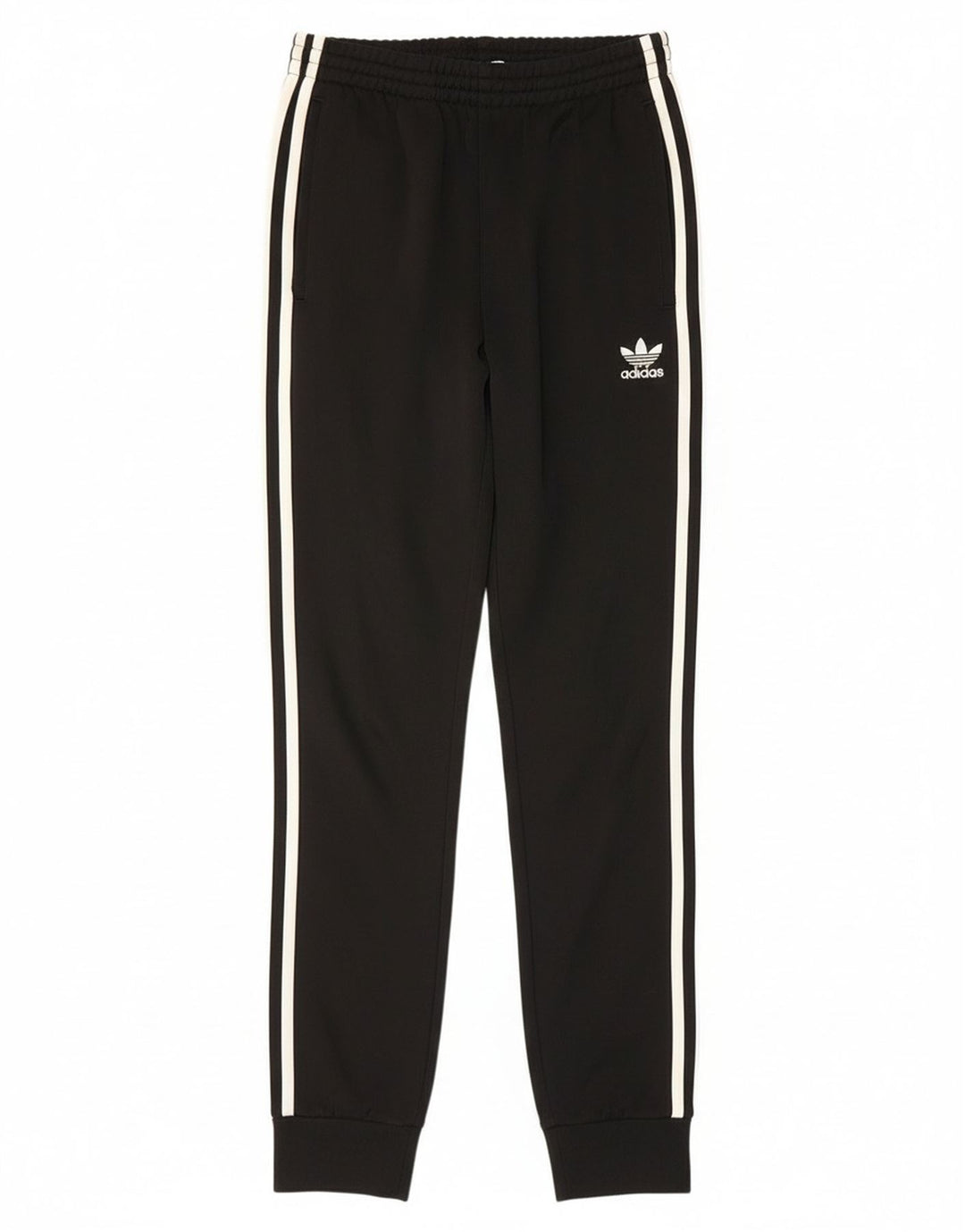 Pantaloni da tuta da uomo Adidas Joggers piccoli in poliestere nero