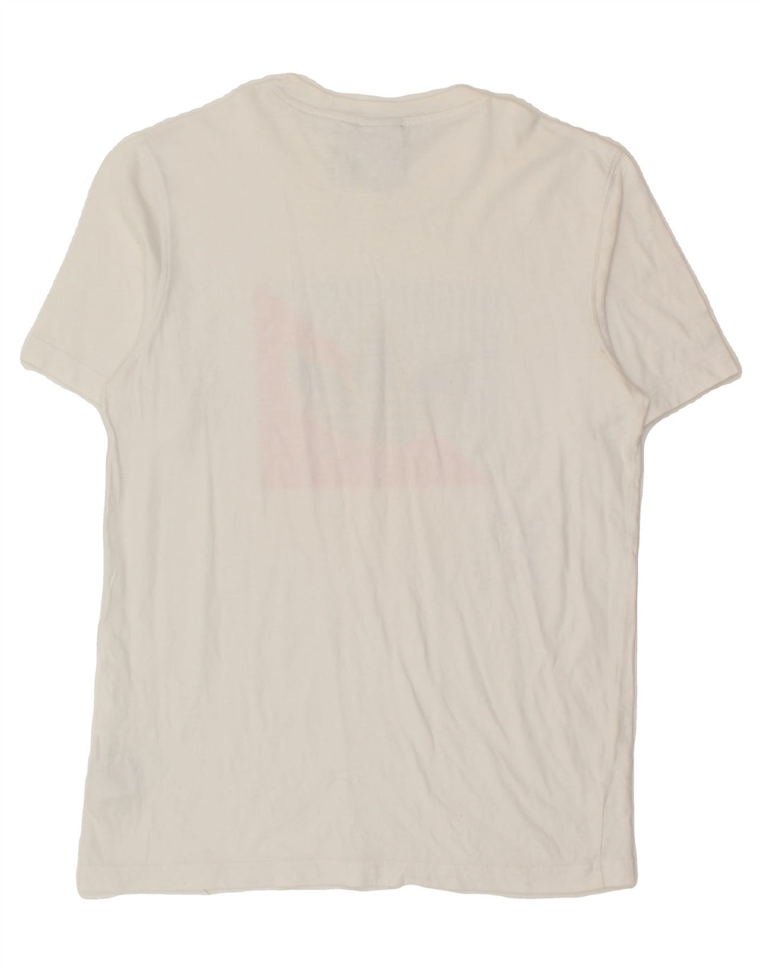 ADIDAS Mens Graphic T-Shirt Top Small White Cotton Vintage Adidas and Second-Hand Adidas from Messina Hembry 