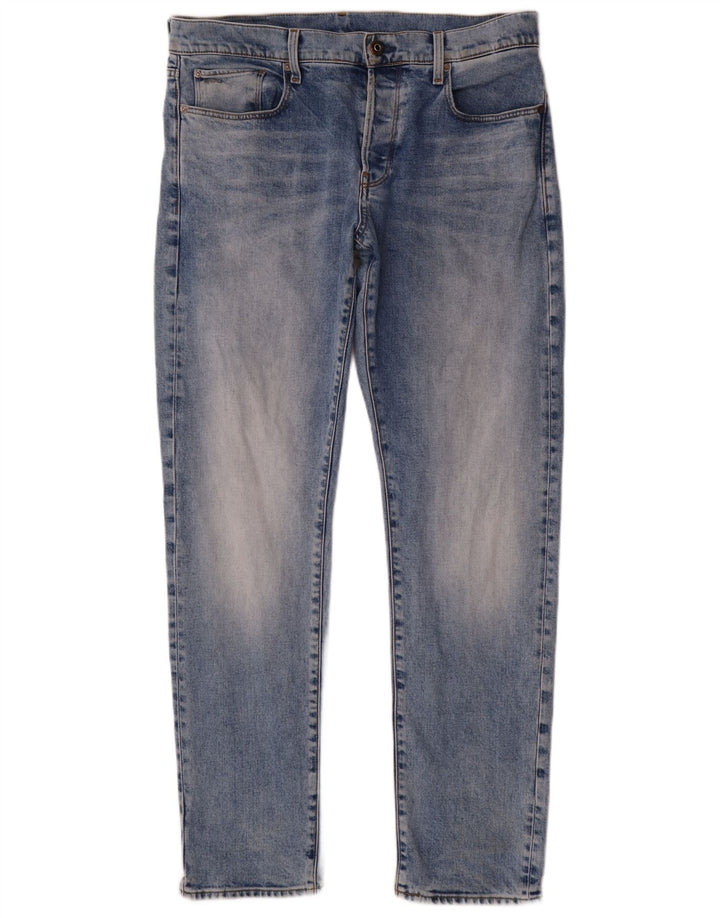 Jeans slim da uomo G-Star W33 L32 cotone blu