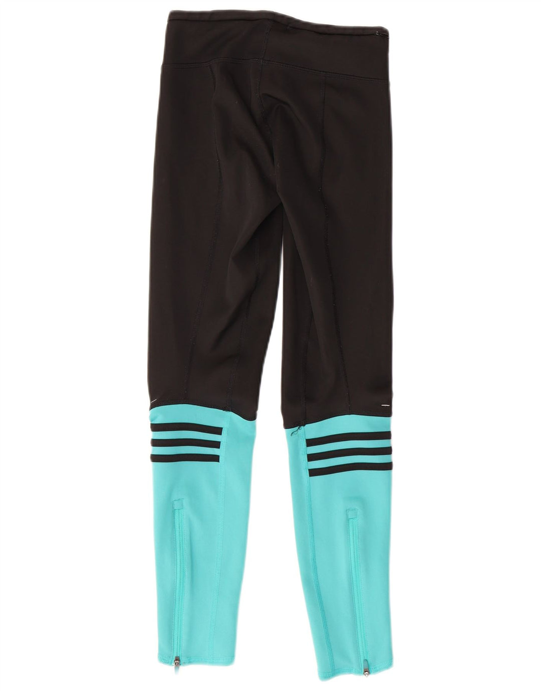 Leggings ADIDAS Climalite da donna UK 0/2 2XS Poliestere color block nero