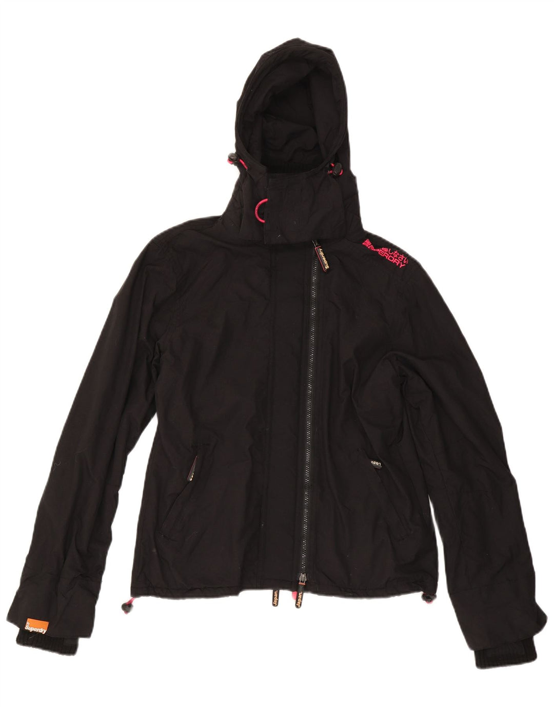 Giacca a vento da donna Superdry The Windcheater UK 14 media nera