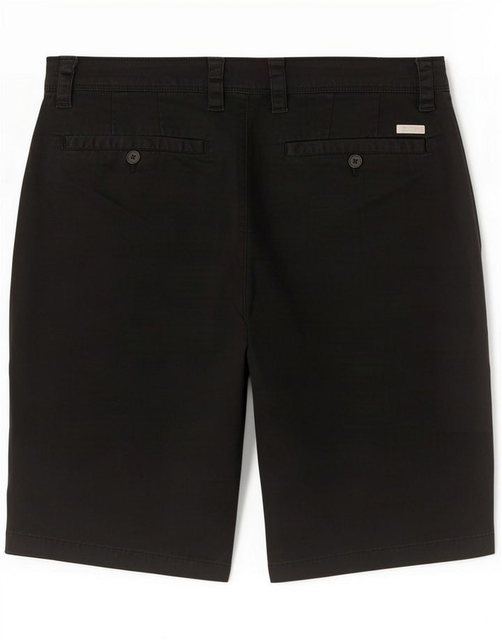 Armani Exchange Mens Regular Chino Shorts Medium W30 Black Cotton