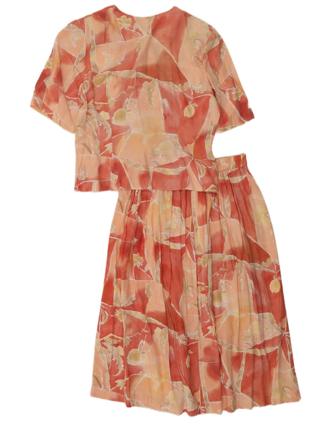 Set gonna 2 pezzi da donna Principles UK 14 medio W34 floreale multicolore