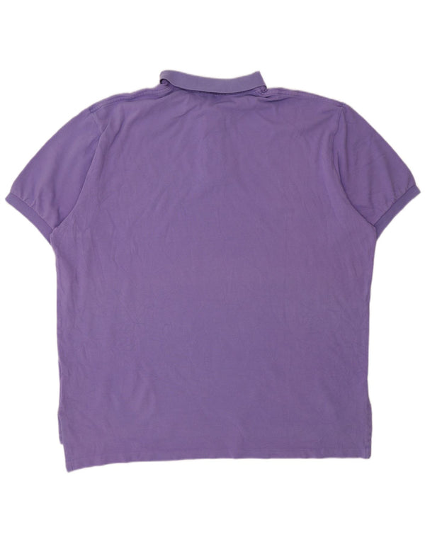 POLO RALPH LAUREN Polo da uomo 2XL in cotone viola