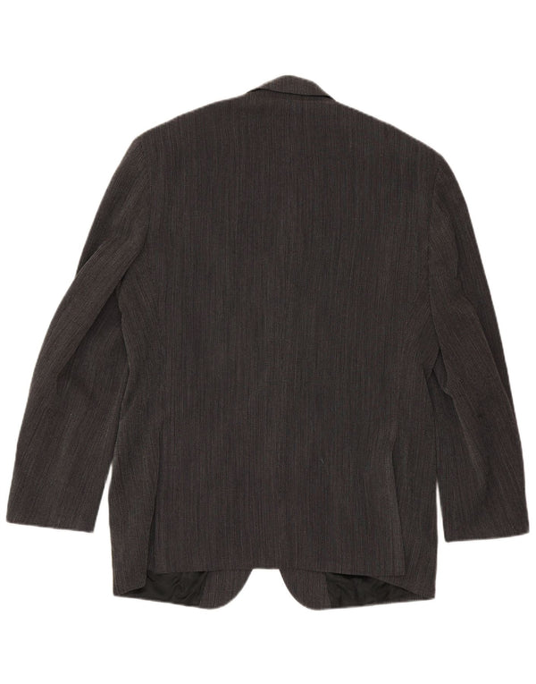 Giacca blazer da uomo a 3 bottoni Ferre UK 38 grigio medio