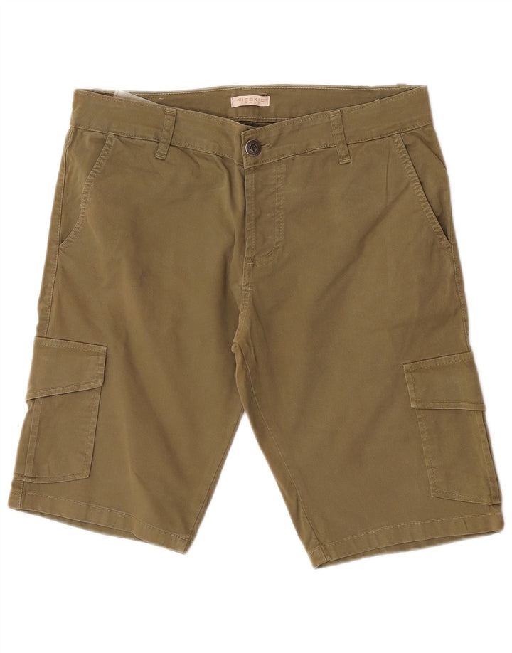 Pantaloncini cargo da uomo Risskio W34 Large Khaki