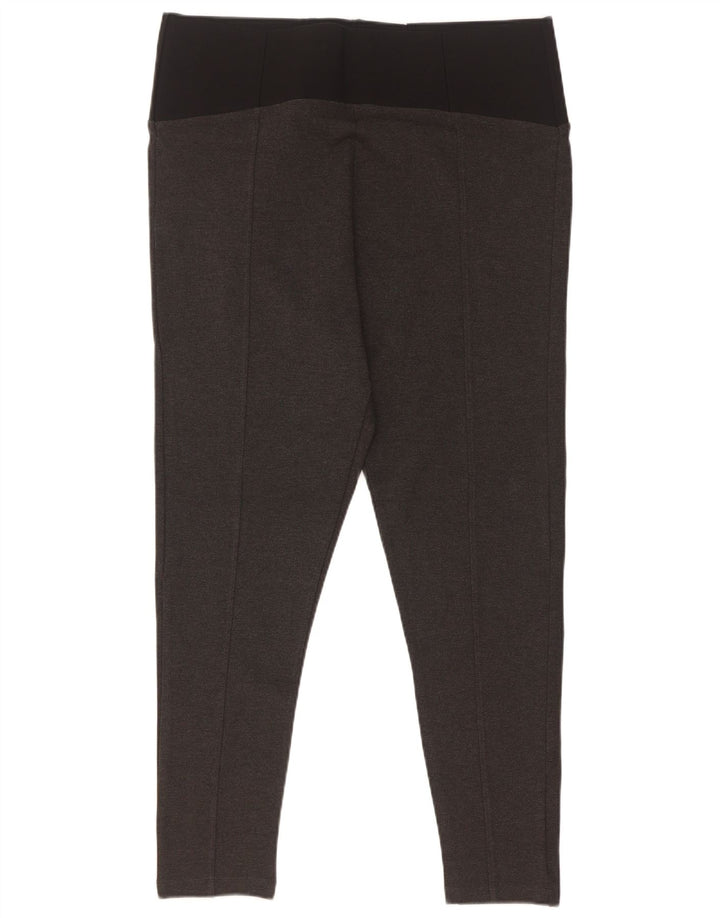 Leggings da donna Marks & Spencer UK 18 XL Viscosa color block grigio