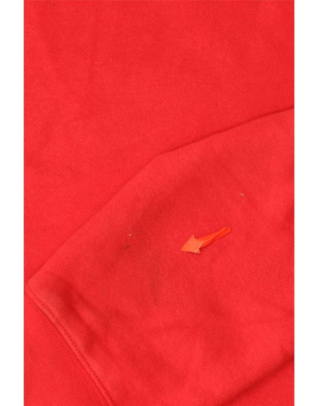 Felpa con cappuccio da uomo Nike Small rossa in cotone