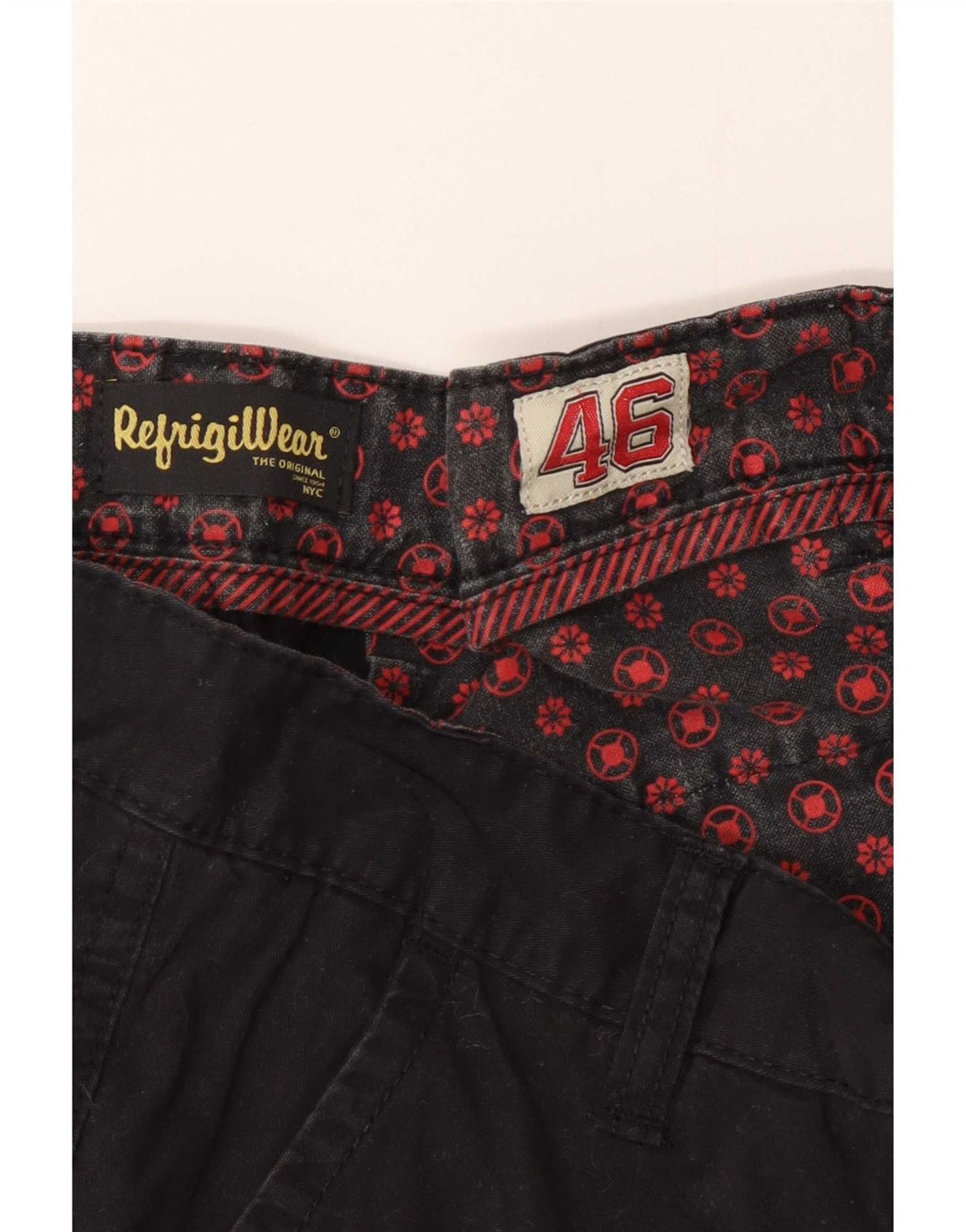 Pantaloncini cargo da uomo Refrigiwear IT 46 Small W29 Neri