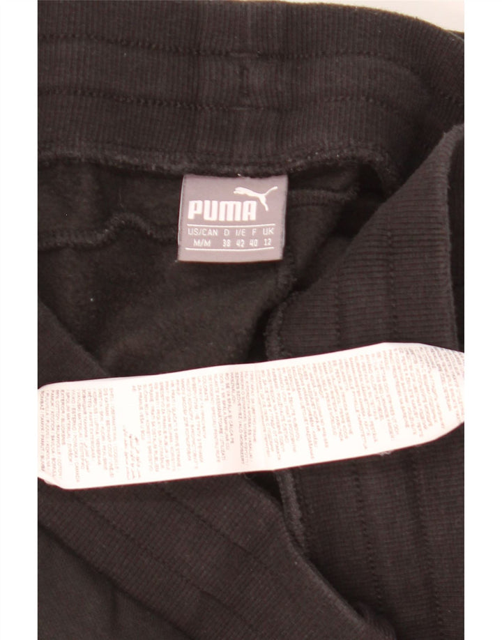 Pantaloni da tuta da donna PUMA Joggers UK 12 Medium Black Cotton