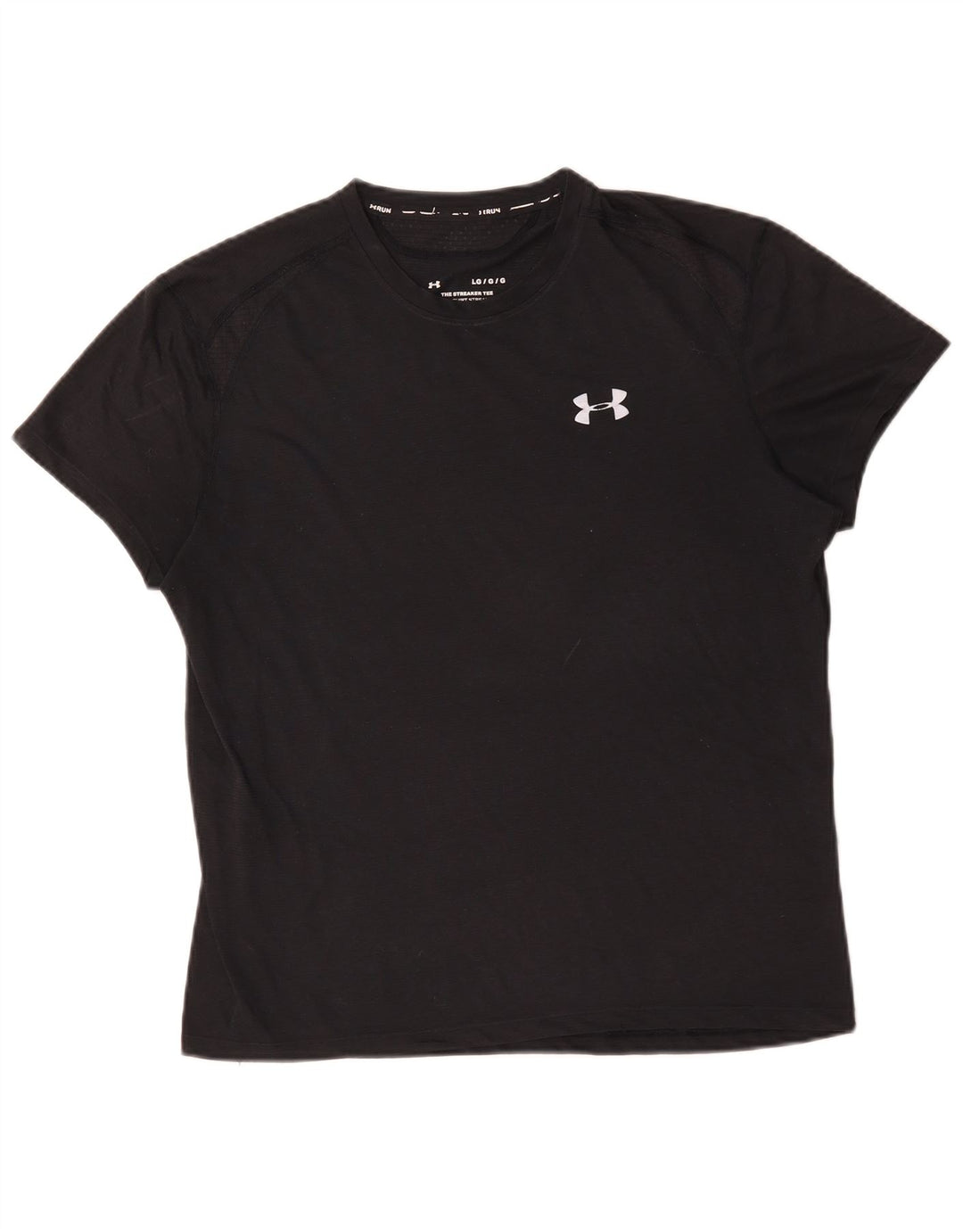 T-shirt da uomo Under Armour grande nera