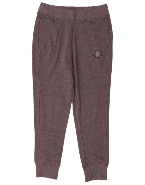 Pantaloni da tuta da uomo Champion Joggers piccoli in cotone grigio