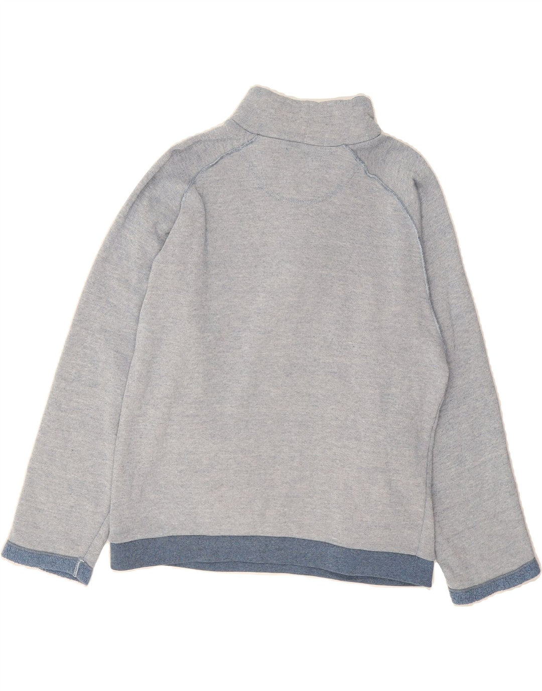 CHAMPION Mens Zip Neck Sweatshirt Jumper Small Grey Vintage Champion and Second-Hand Champion from Messina Hembry 