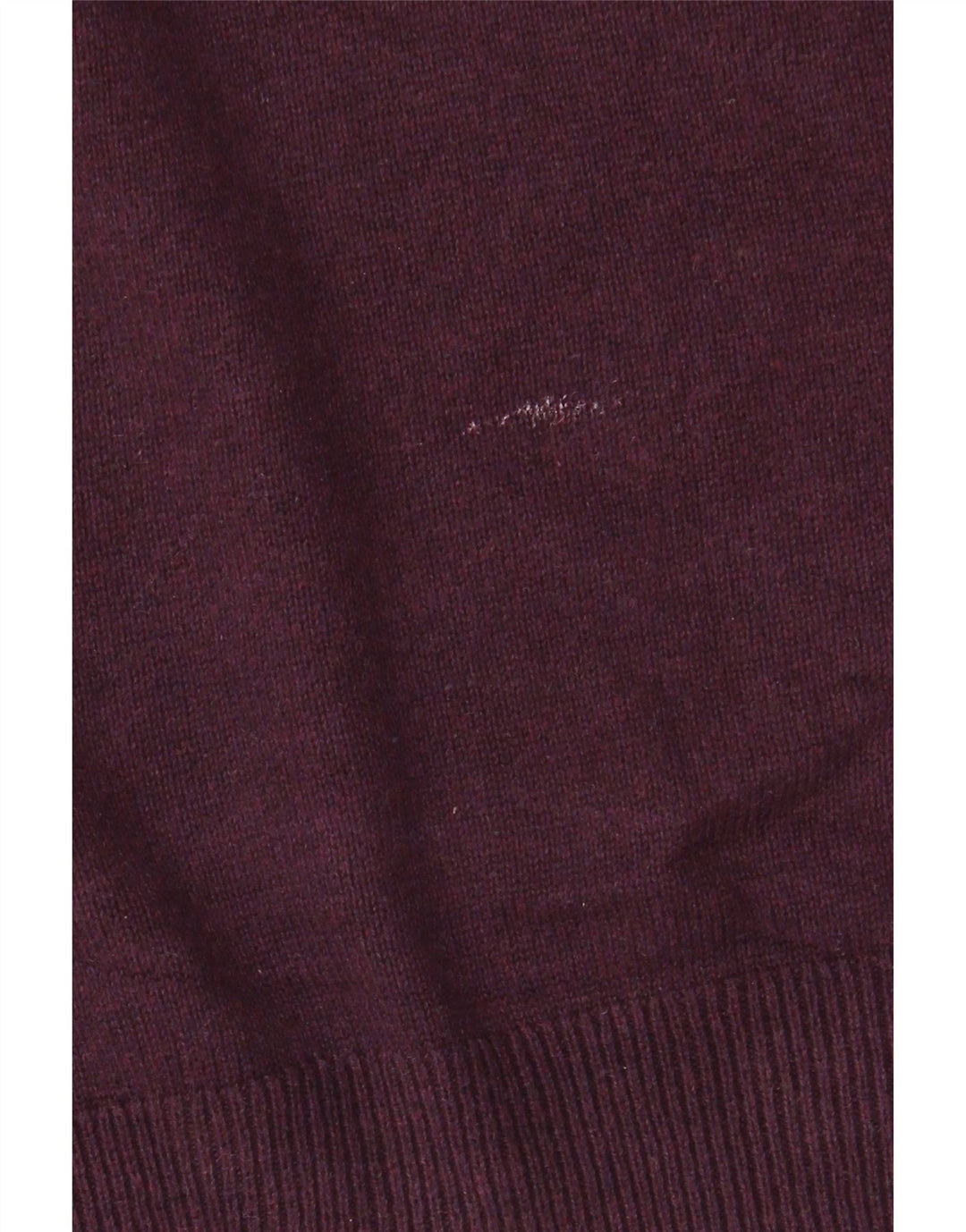 Maglione da uomo Marks & Spencer con scollo a V, cotone marrone medio medio