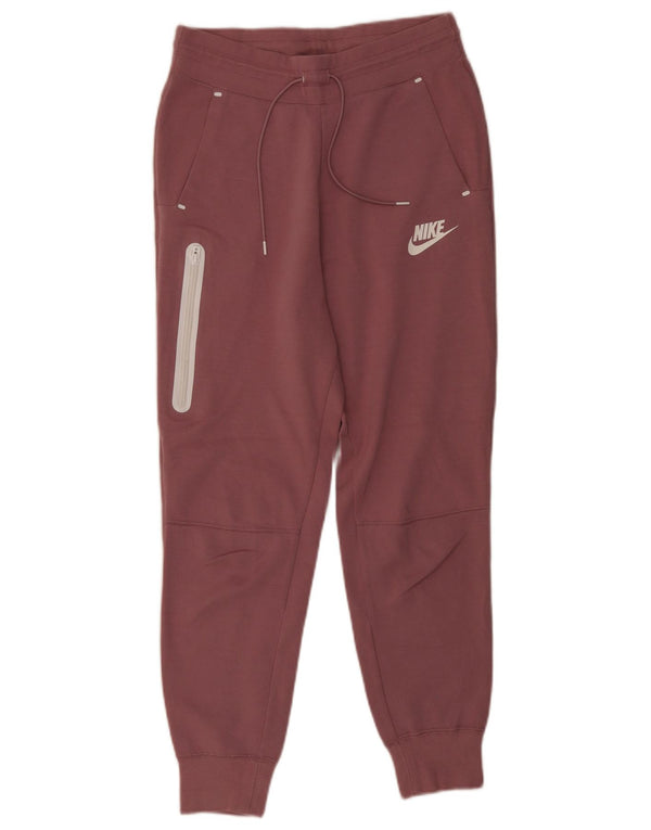 Pantaloni da tuta corti da donna Nike Joggers UK 10 Small Pink Colourblock