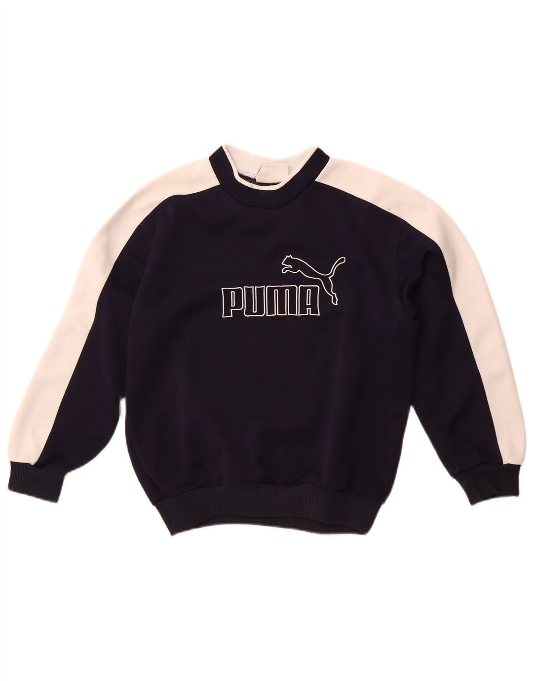 Felpa grafica da ragazzo Puma 11-12 anni media blu navy