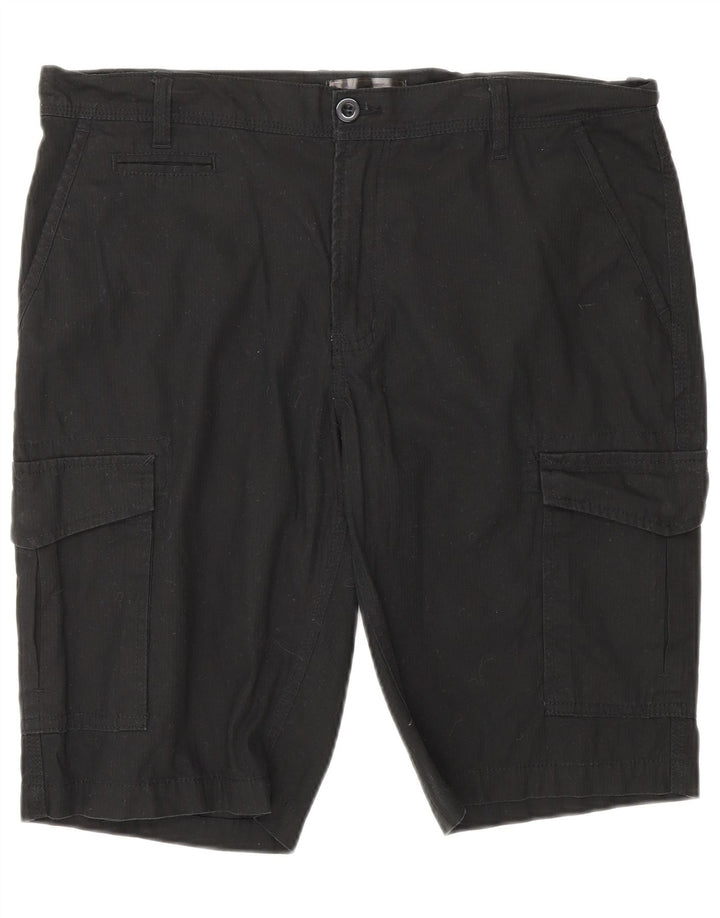 BPC SELECTION Pantaloncini cargo da uomo IT 50 Large W36 Cotone nero