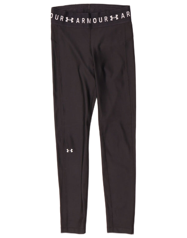Leggings grafici da donna Under Armour Heat Gear UK 12 medio nero