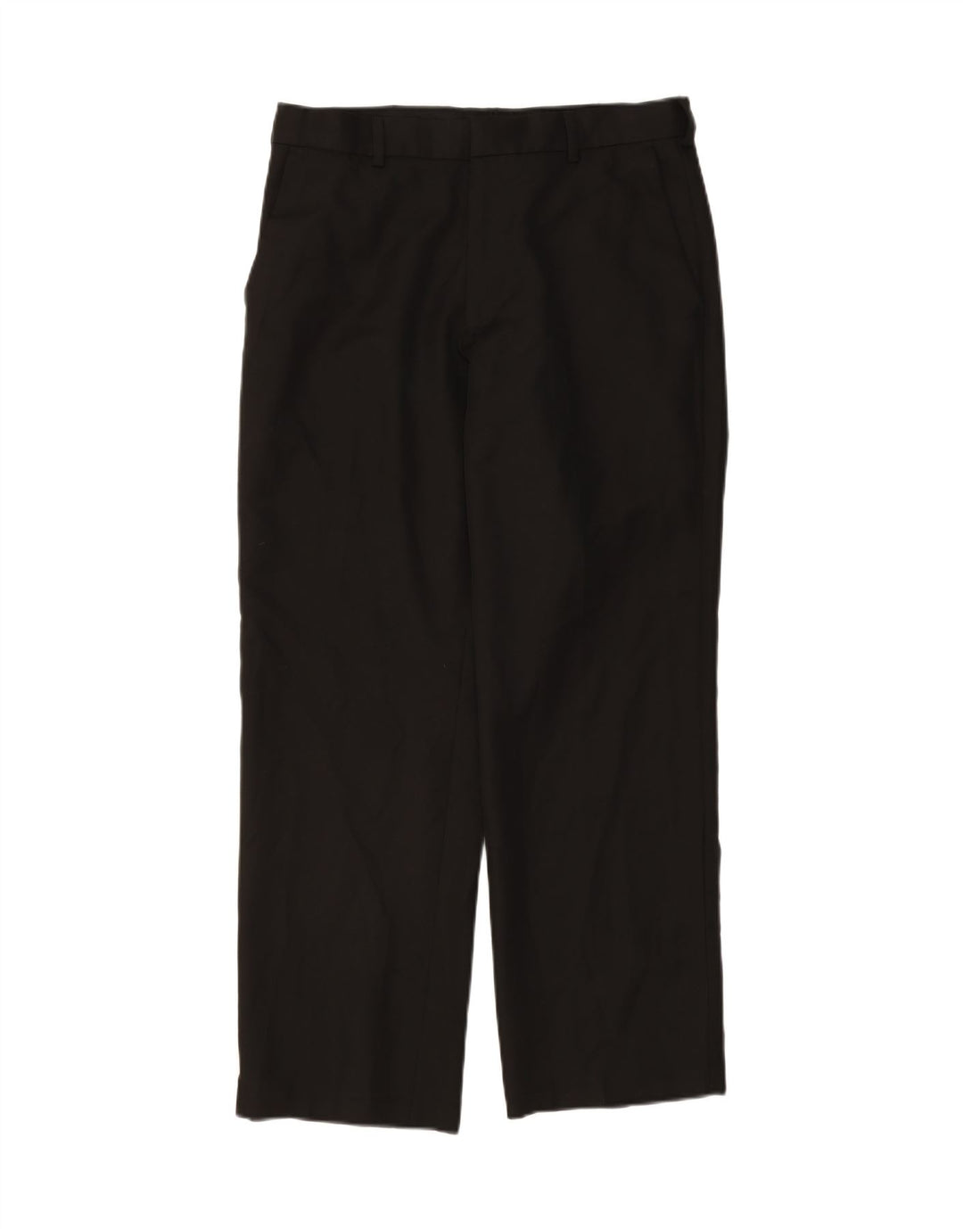 DOCKERS Mens Straight Suit Trousers W34 L30 Black Polyester Vintage Dockers and Second-Hand Dockers from Messina Hembry 