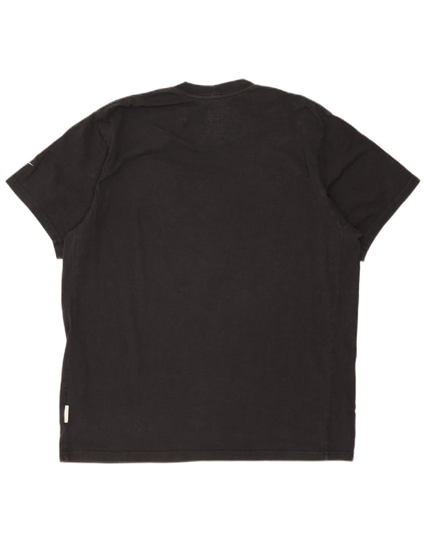 T-shirt grafica da uomo Nike Top XL in cotone nero