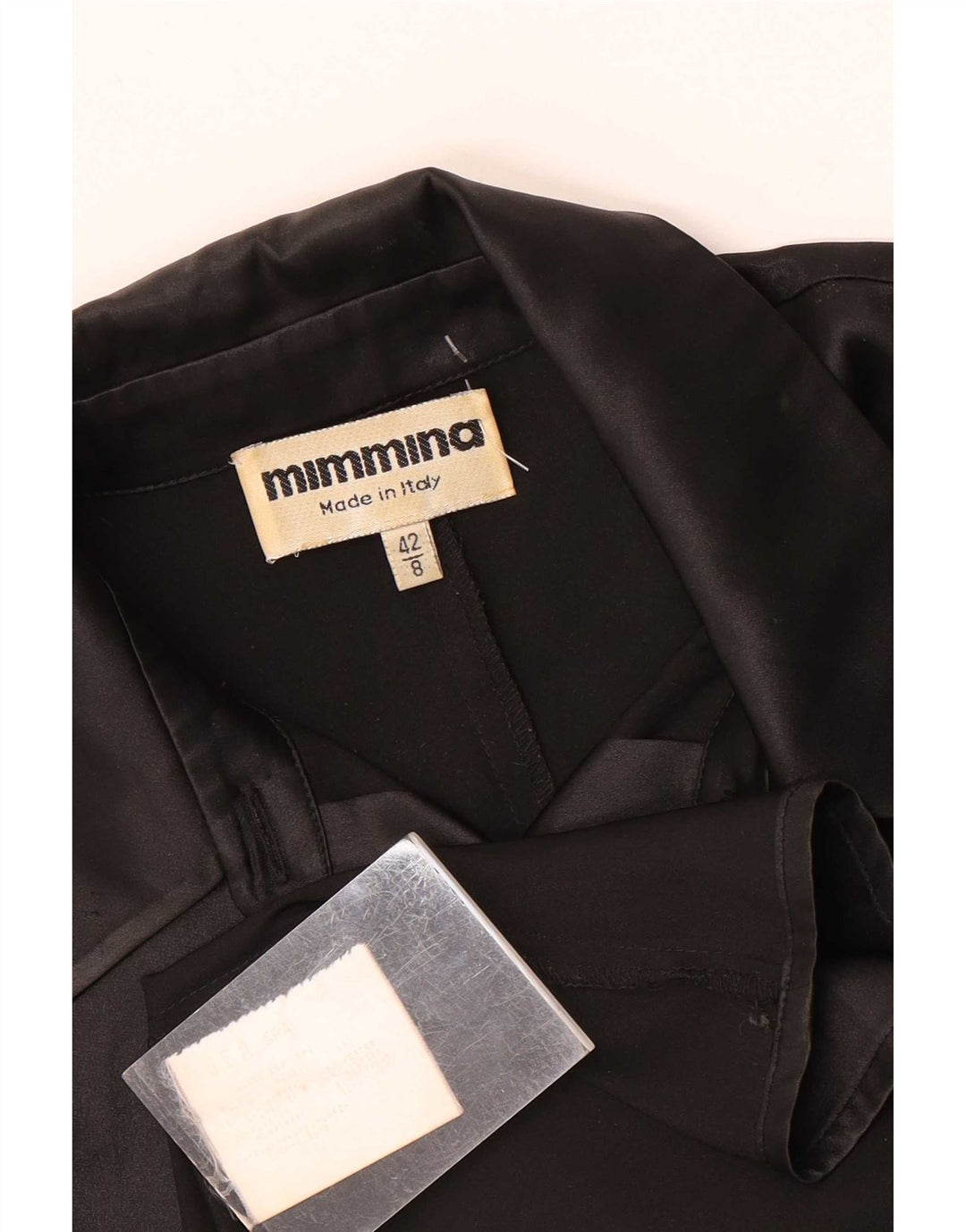 MIMMINA Camicia Camicetta Donna IT 42 Medio Nero Poliestere