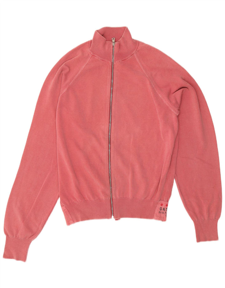 Giacca da ginnastica da uomo Gas Large in cotone rosa