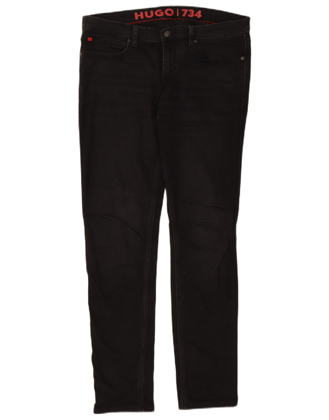 Jeans slim da uomo Hugo Boss W33 L31 cotone nero