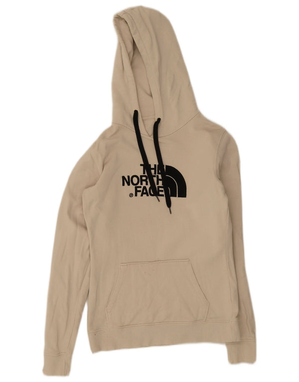 Felpa con cappuccio grafica da donna The North Face UK 6 XS Cotone beige