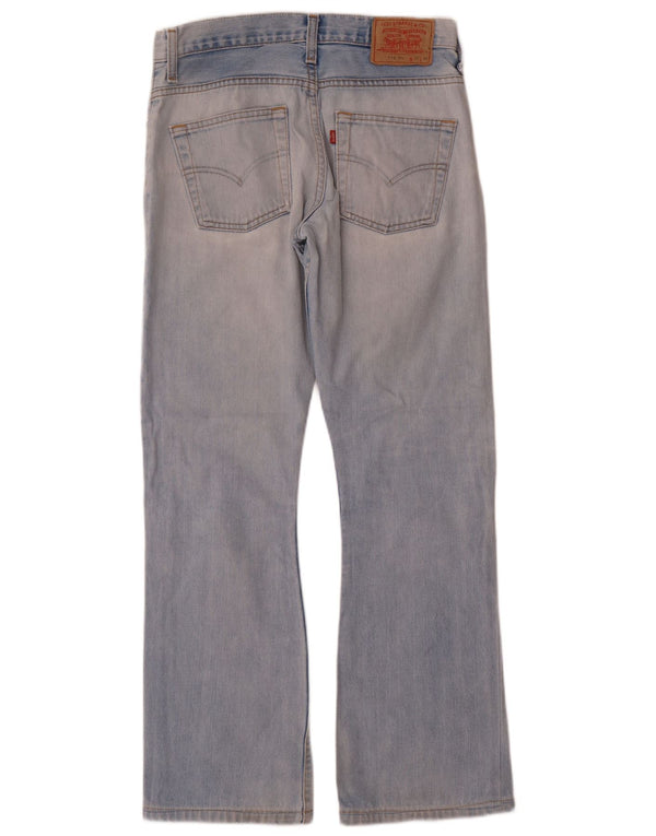 Levi's Mens 516 Straight Jeans W31 L31 Blue Cotton