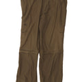 MARKS & SPENCER Pantaloni cargo dritti da uomo W40 L31 Verde Poliammide