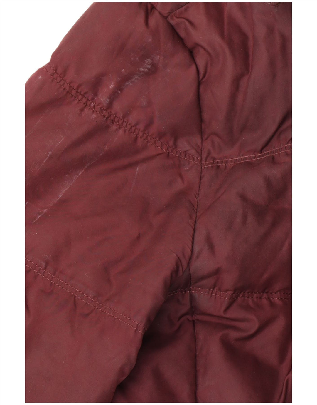 Giacca imbottita con cappuccio da donna Tommy Hilfiger UK 10 piccola bordeaux in poliestere