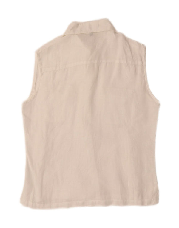 Camicetta senza maniche da donna Best Company IT 44 Medium White