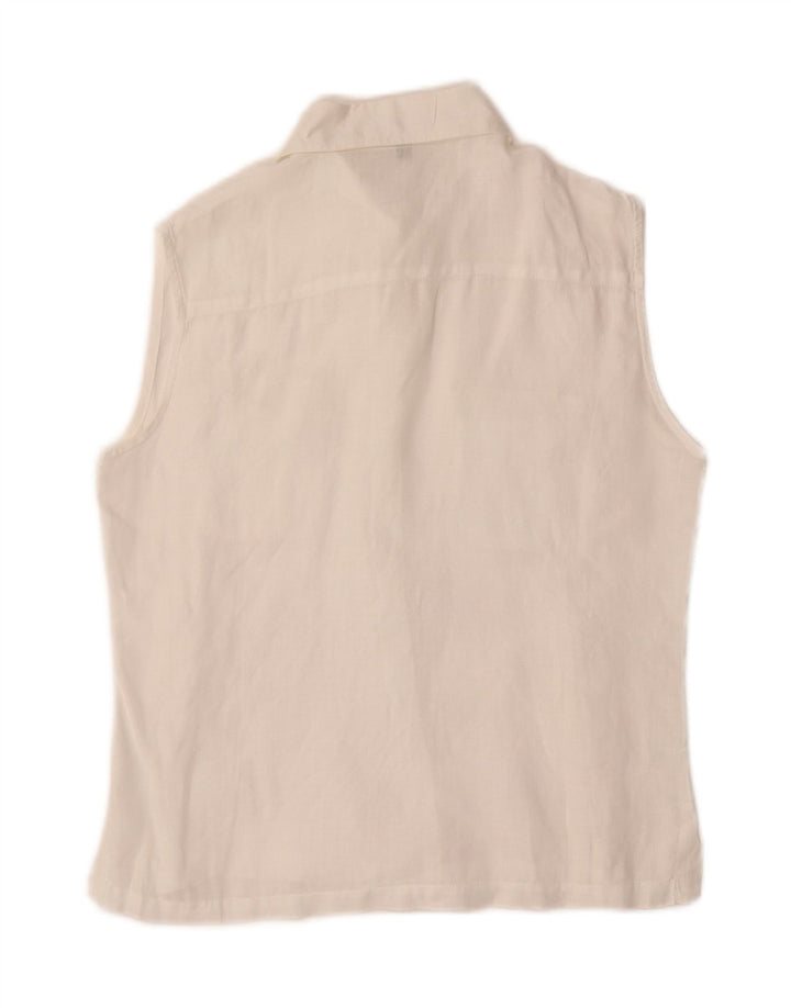 Camicetta senza maniche da donna Best Company IT 44 Medium White