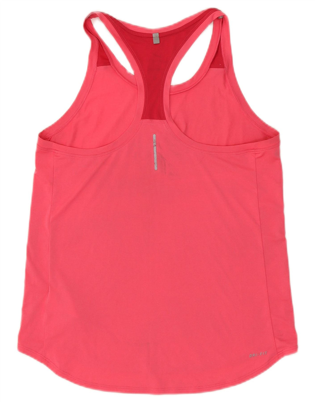 Canotta grafica Nike Dri Fit da donna UK 12 poliestere rosa medio