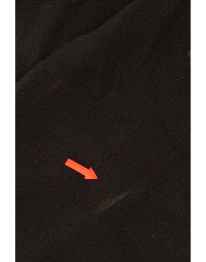 Giacca in pile da uomo Marks & Spencer UK 42 XL poliestere nero
