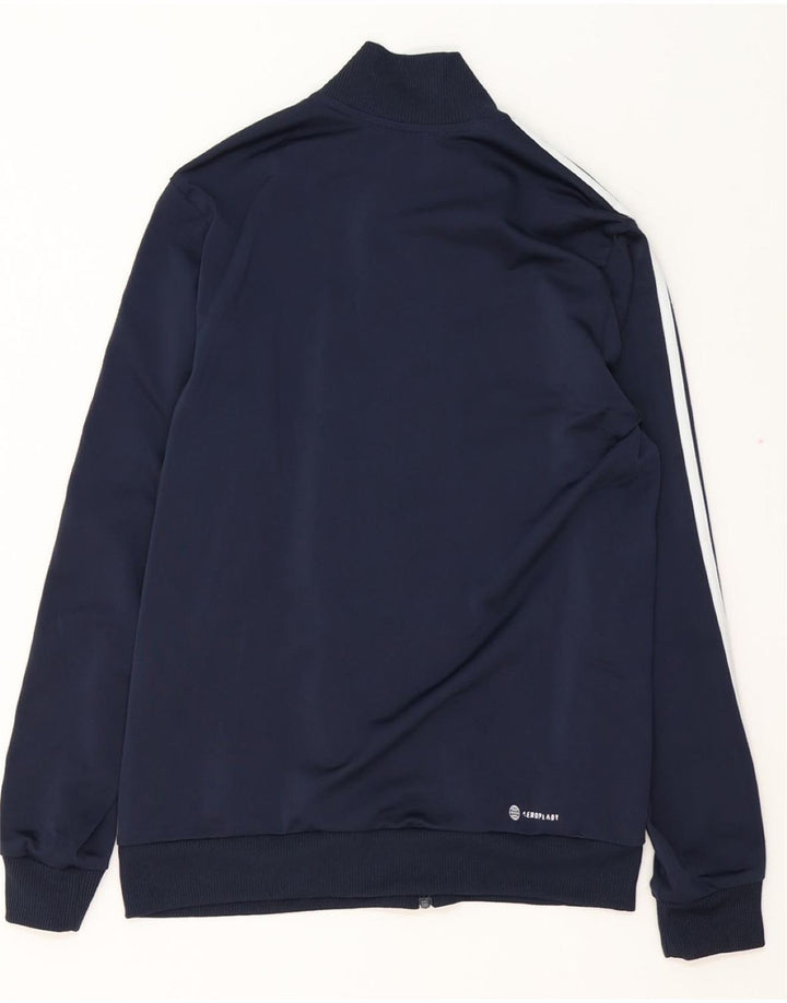 Giacca da tuta ADIDAS Aeroready da ragazzo 13-14 anni blu navy