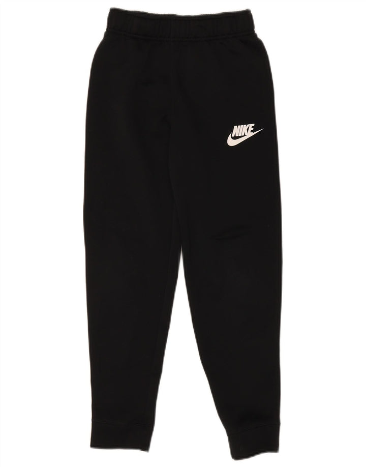 Pantaloni da tuta da ragazzo NIKE Joggers 8-9 anni piccoli in poliestere nero