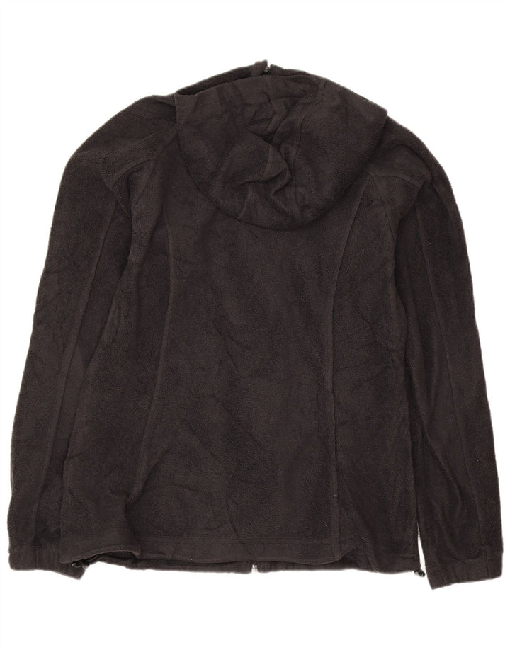 Giacca in pile con cappuccio da uomo Columbia UK 36 Small Poliestere nero