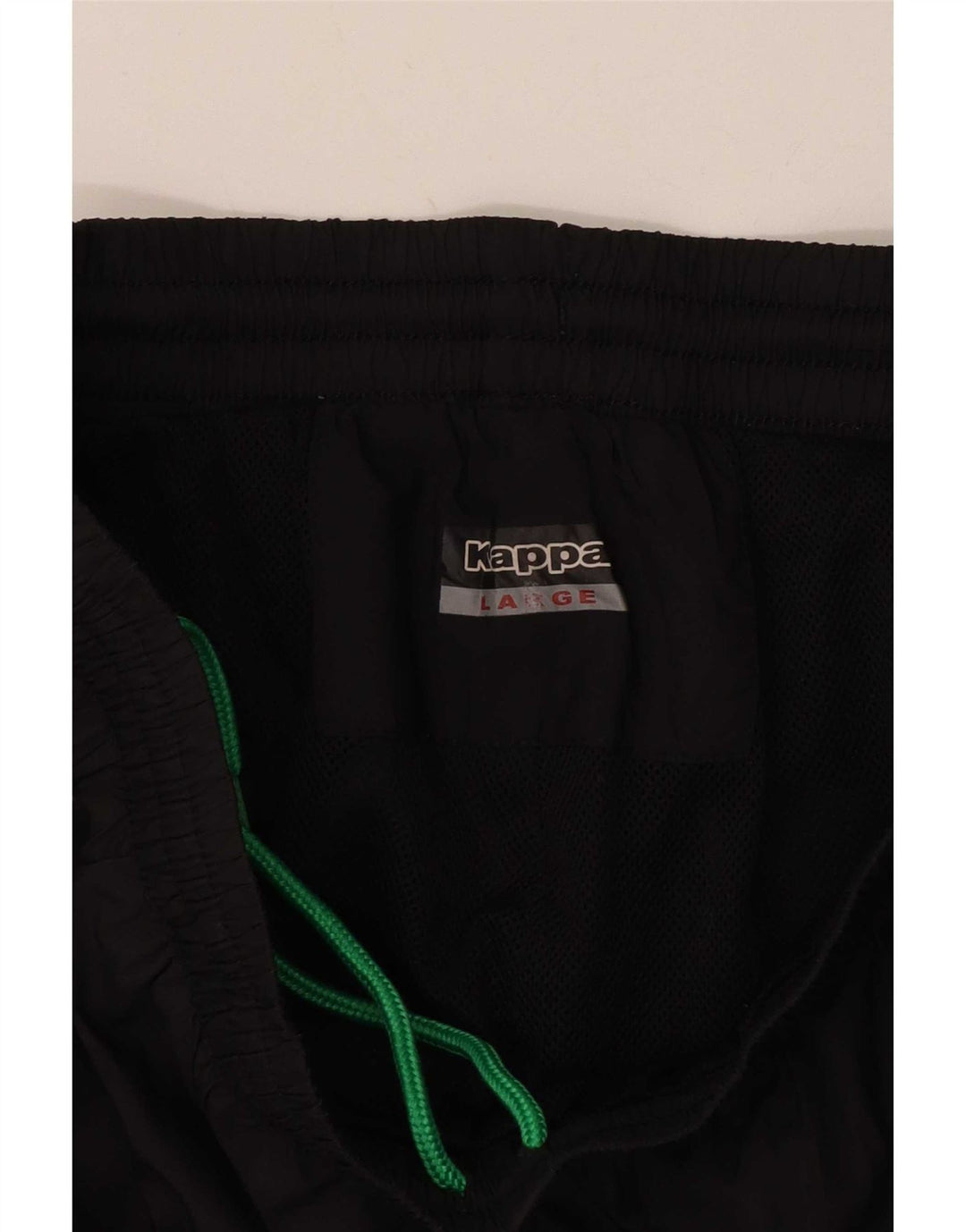Pantaloni da tuta con grafica da uomo Kappa Large Black Colourblock