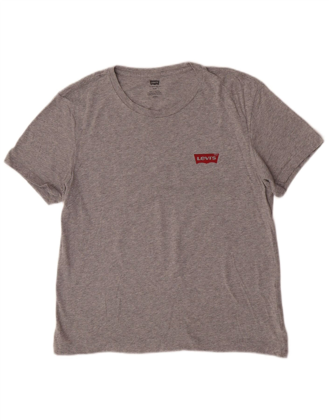 T-shirt grafica slim da donna Levi's UK 14 Grigio medio