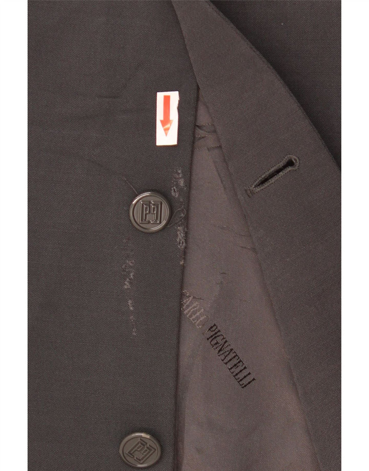 CARLO PIGNATELLI Giacca Blazer 3 Bottoni Uomo IT 52 XL Lana Grigia