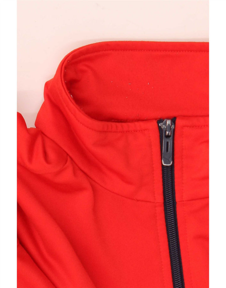 Giacca da ginnastica da uomo Puma Small rossa in poliestere