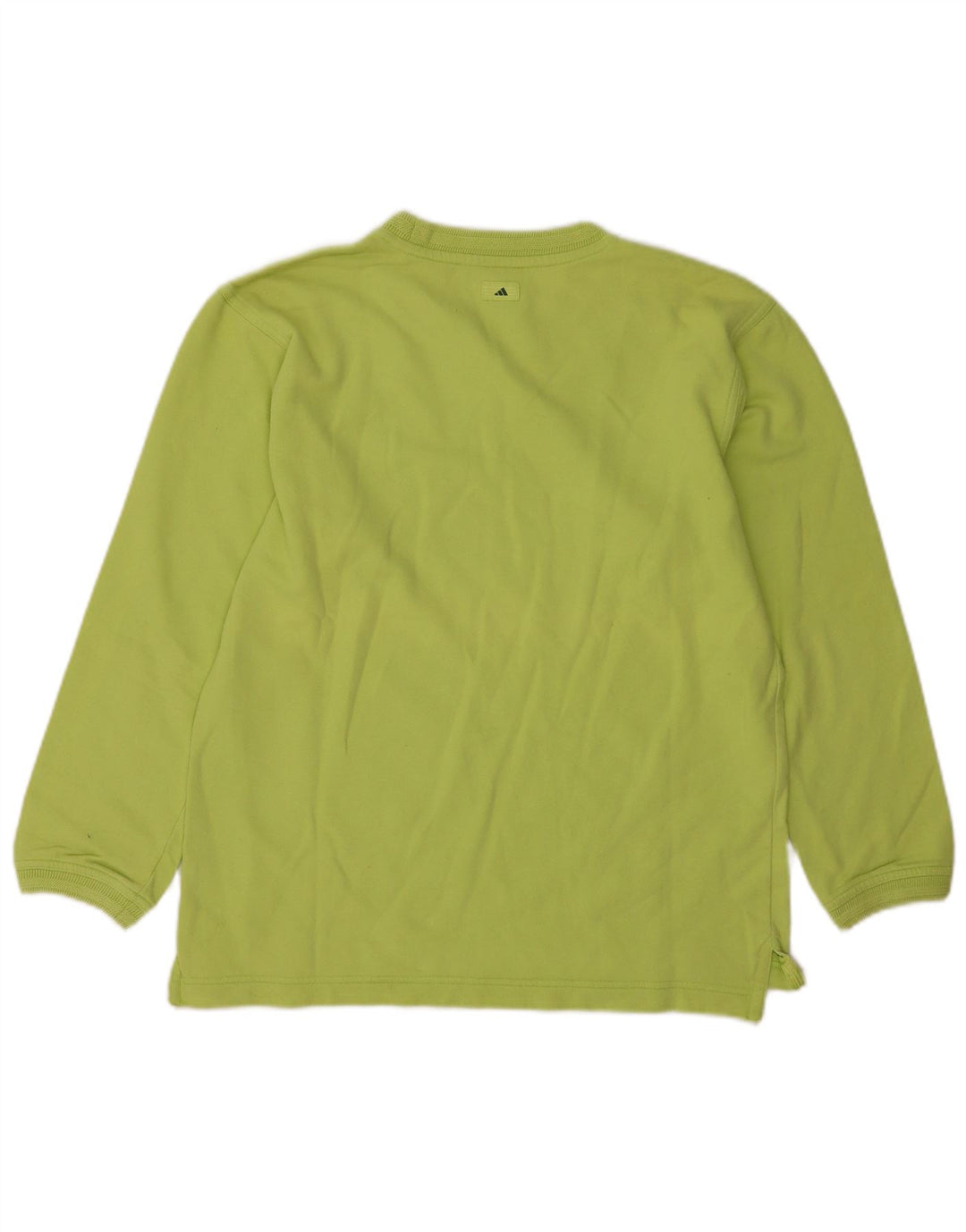 Felpa da donna Adidas Jumper UK 12 cotone verde medio