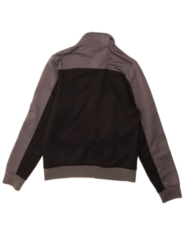 Giacca da ginnastica da uomo Nike Small in poliestere color block grigio