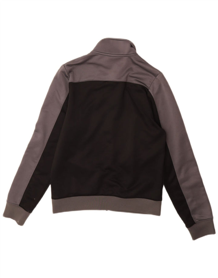 Giacca da ginnastica da uomo Nike Small in poliestere color block grigio