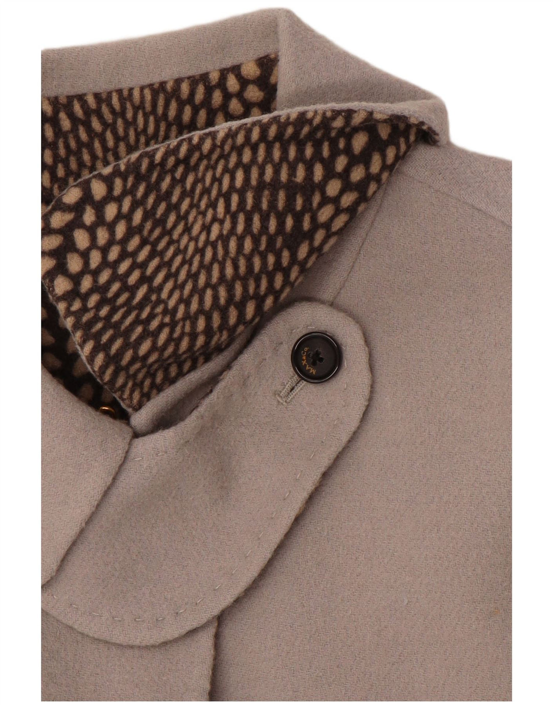 Cappotto da donna VINTAGE UK 14 grande grigio