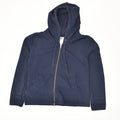 TIMBERLAND Womens Zip Hoodie Sweater UK 8 Small Navy Blue Cotton | Vintage Timberland | Thrift | Second-Hand Timberland | Used Clothing | Messina Hembry 