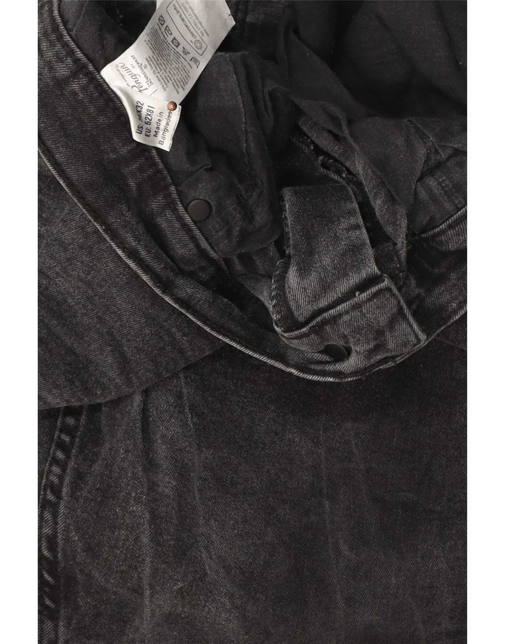 Jeans slim da uomo Penguin W36 L32 cotone grigio